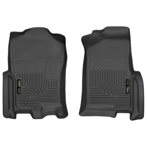 Husky Liners 07-10 Ford Expedition / Lincoln Navigator WeatherBeater Black Front Floor Liners (PN: 18391)