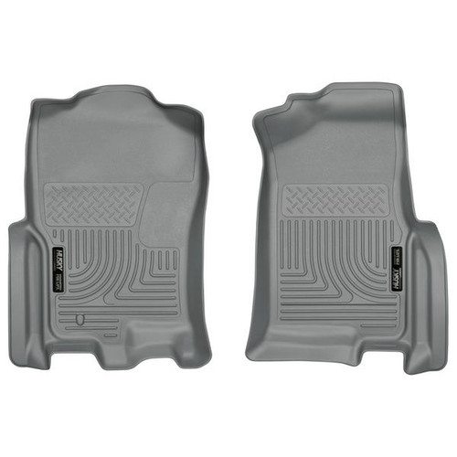 Husky Liners 07-10 Ford Expedition / Lincoln Navigator WeatherBeater Gray Front Floor Liners (PN: 18392)