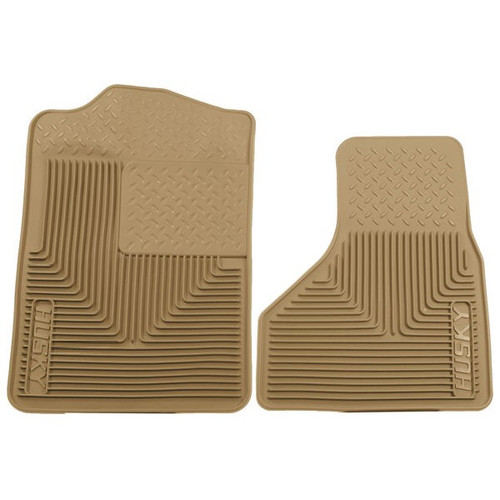 Husky Liners 08-10 Ford F-250/F-350/F-450 SuperDuty Heavy Duty Tan Front Floor Mats (PN: 51203)