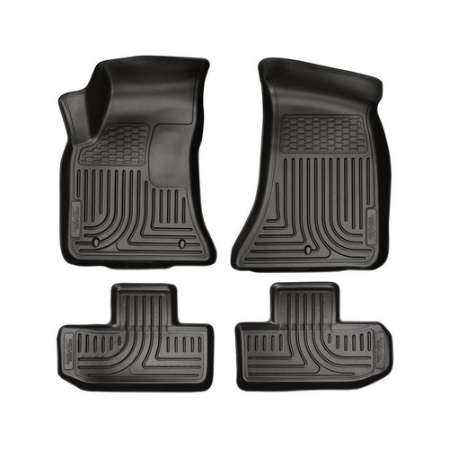 Husky Liners 11-12 Dodge Challenger WeatherBeater Combo Black Floor Liners (PN: 98071)