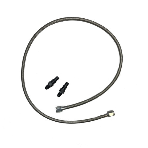 McLeod Stainless Clutch Line w/ Elbow Bleeder (2005-2014 Mustang