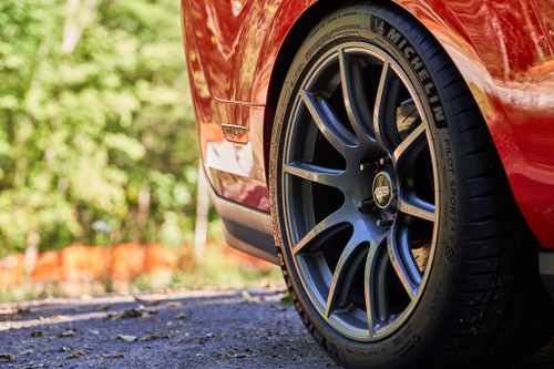 Apex SM-10 Anthracite 19x10 ET40 Mustang Wheel