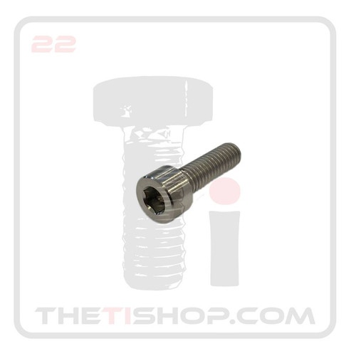 Titanium Cap Screw M6 - 1 x 20mm