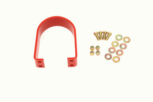 BMR 05-14 S197 Mustang BMR Rear Tunnel Brace Loop Upgrade - Red