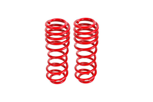 BMR 05-14 S197 Mustang GT/GT500 Rear Handling Version Lowering Springs - Red