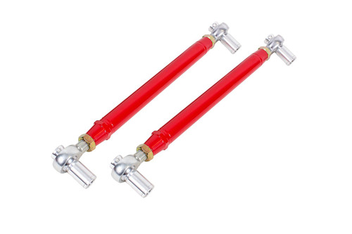 BMR 99-04 Mustang Chrome Moly Lower Control Arms w/ Double Adj. Rod Ends - Red