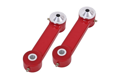 BMR 15-17 S550 Mustang Rear Lower Control Arms Vertical Link (Polyurethane) - Red