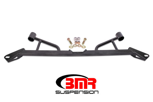 BMR 15-18 S550 Mustang Front 4-Point Subframe Chassis Brace - Black Hammertone