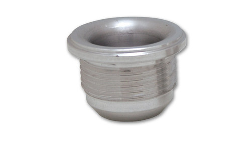 Vibrant Male -8AN Aluminum Weld Bung (3/4-16 SAE Thread; 1" Flange OD)