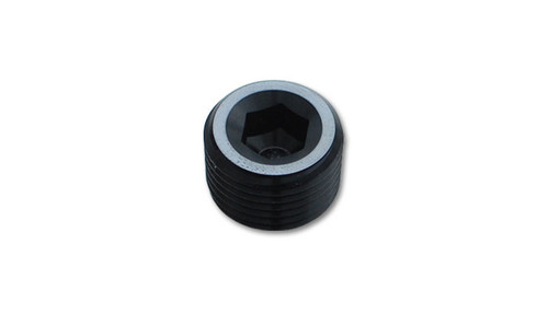 Vibrant Socket Pipe Plug; Size: 1/4" NPT