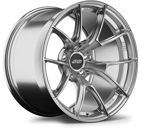 Apex 19x11" ET26 Brushed Clear APEX VS-5RS Forged Mustang Wheel