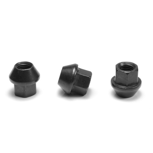 Apex Black 19mm 1/2-20 Open Race Lug Nut