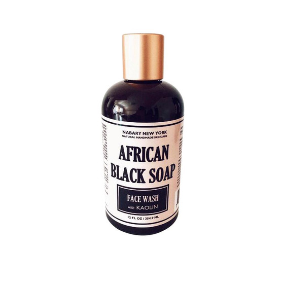 African Black Soap with Kaolin 12oz