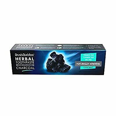 brush buddies herbal toothpaste charcoal reviews