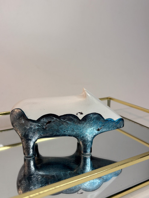 das unikat aus porzellan - glücksschwein auf seefahrt 1