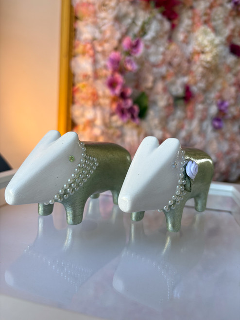 das unikat aus porzellan - brautpaar mr & mr green