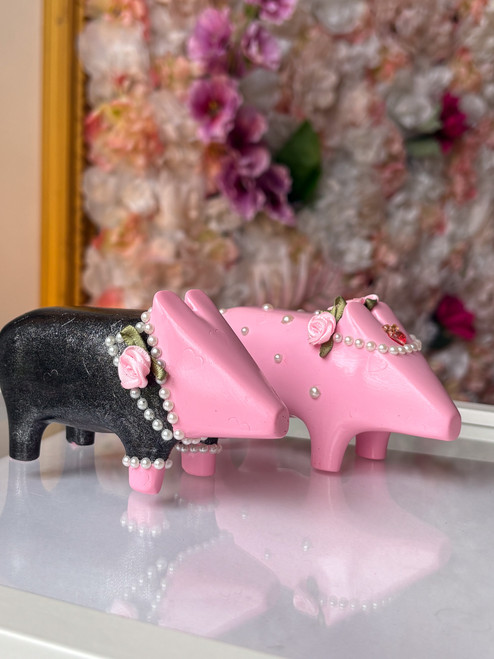 brautpaar mrs & mr pink  - das unikat aus resin