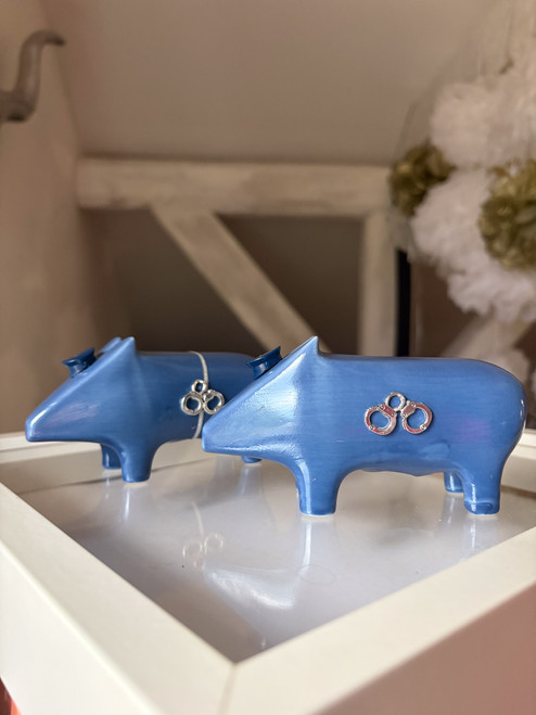 bullen schweinchen - das unikat aus porzellan