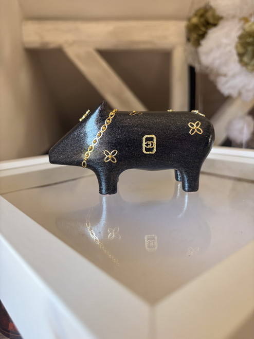 schwarze witwe 2 - unikat aus resin