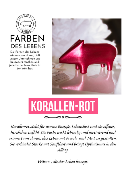 korallen rot - farben des lebens
