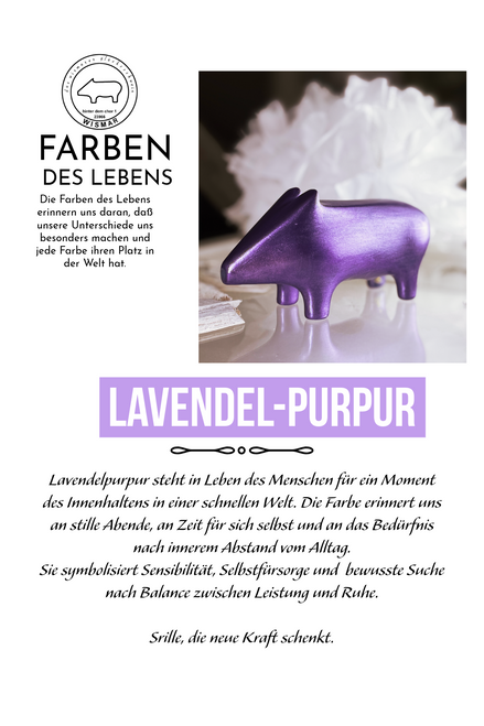 lavendel-purpur  - farben des lebens