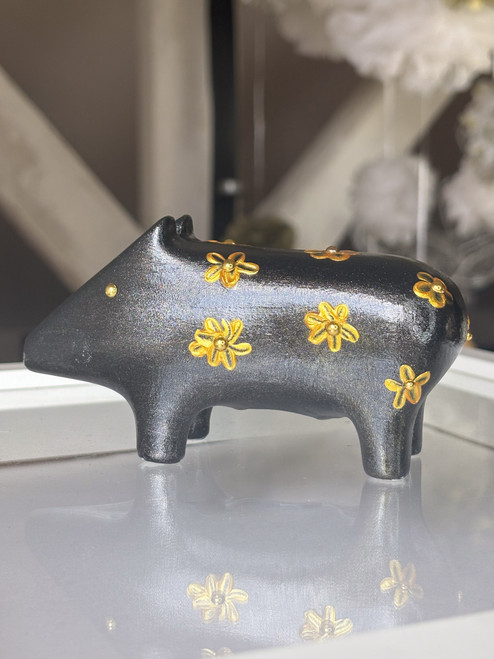 0096 goldblüte   - das unikat aus porzellan