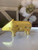 0083  goldwiese / gold   - das unikat aus porzellan