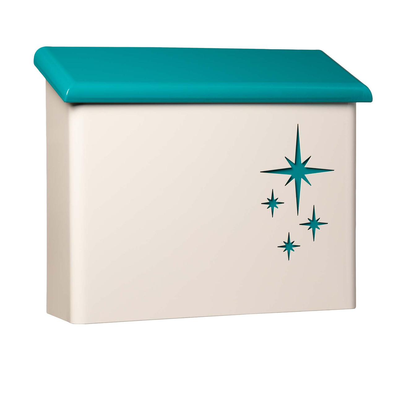 Astro Nebula Large Mailbox | Atomic Age Mid-Century Style