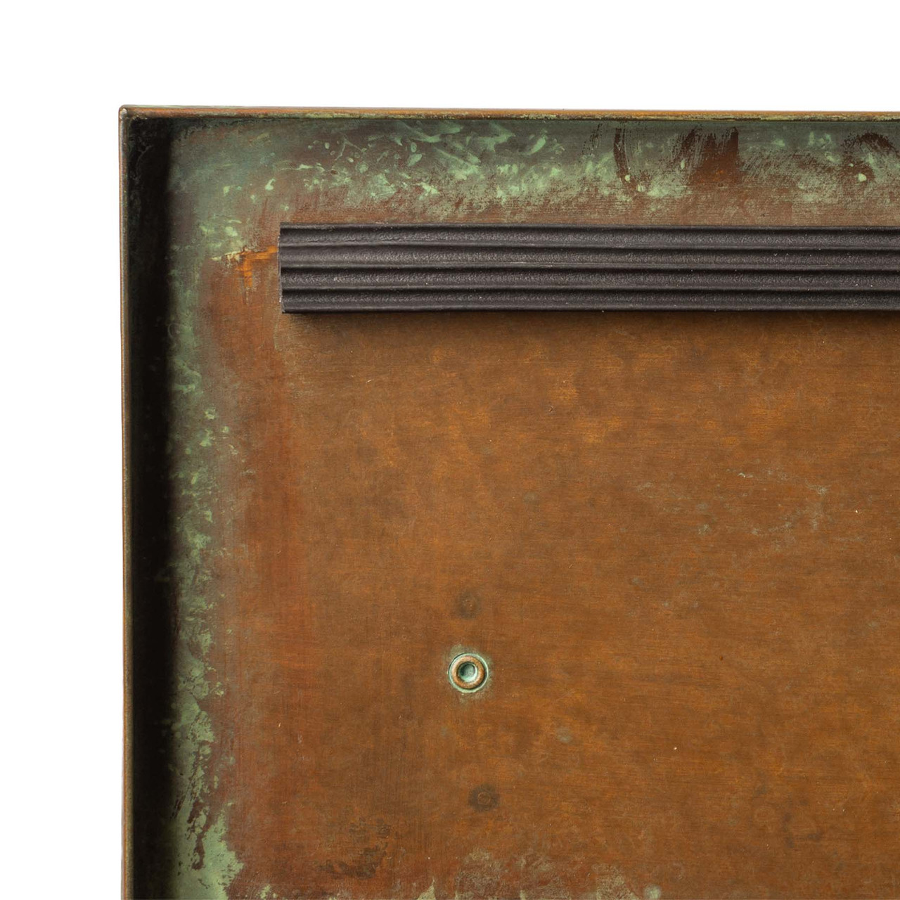 Horizontal Craftsman Mailbox with Accents | Mail Stencil Cutout