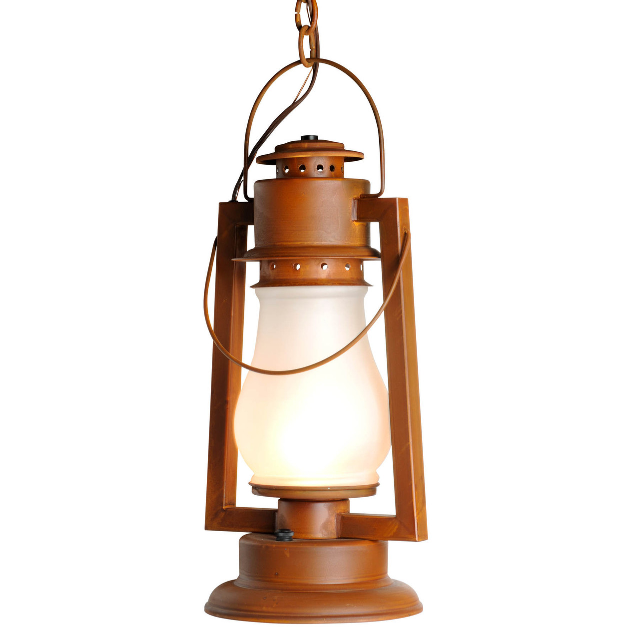 Wild West Chain Pendant Lantern | Dietz Cold Blast Lantern Replica