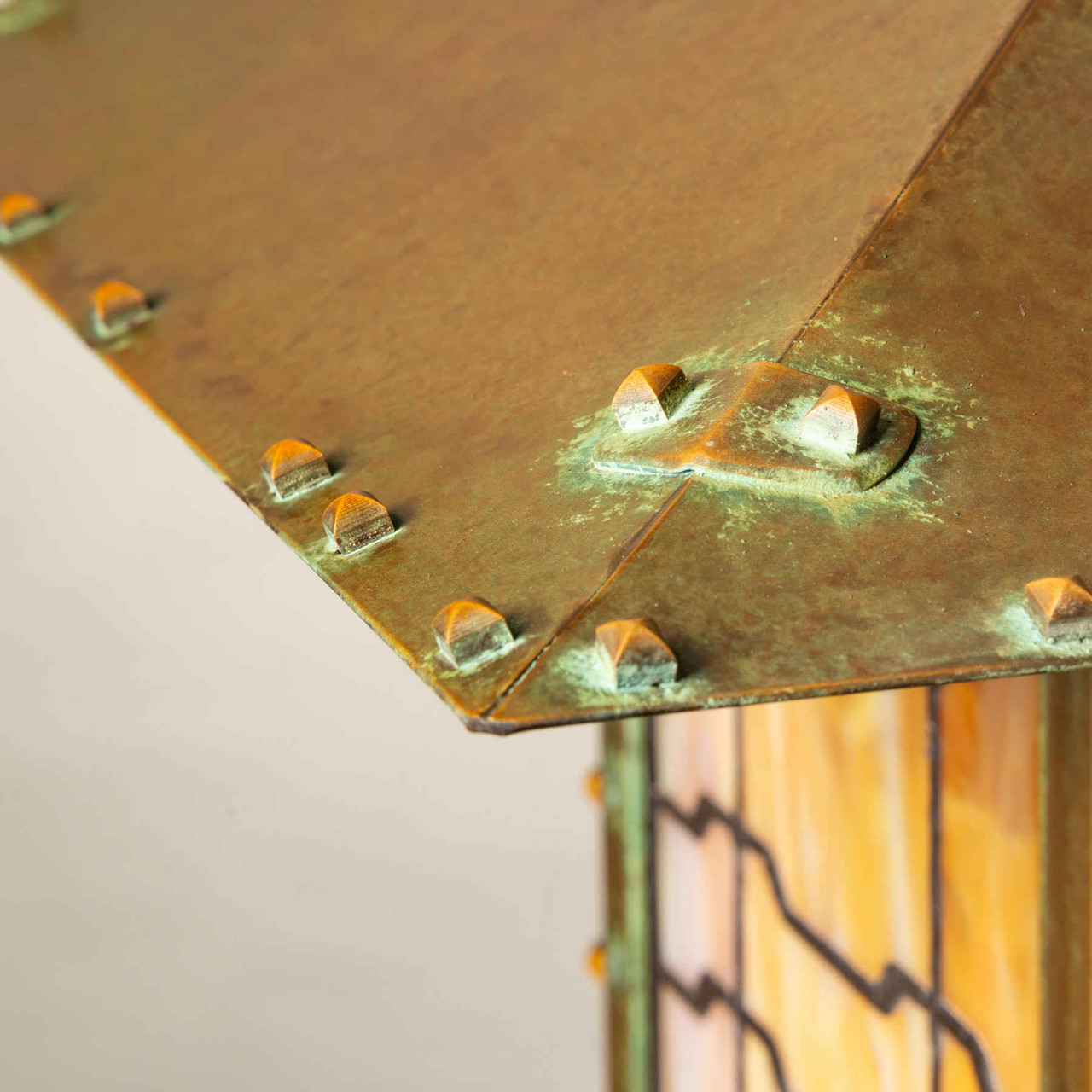 Greene & Greene Reproduction Column Light | Gamble House