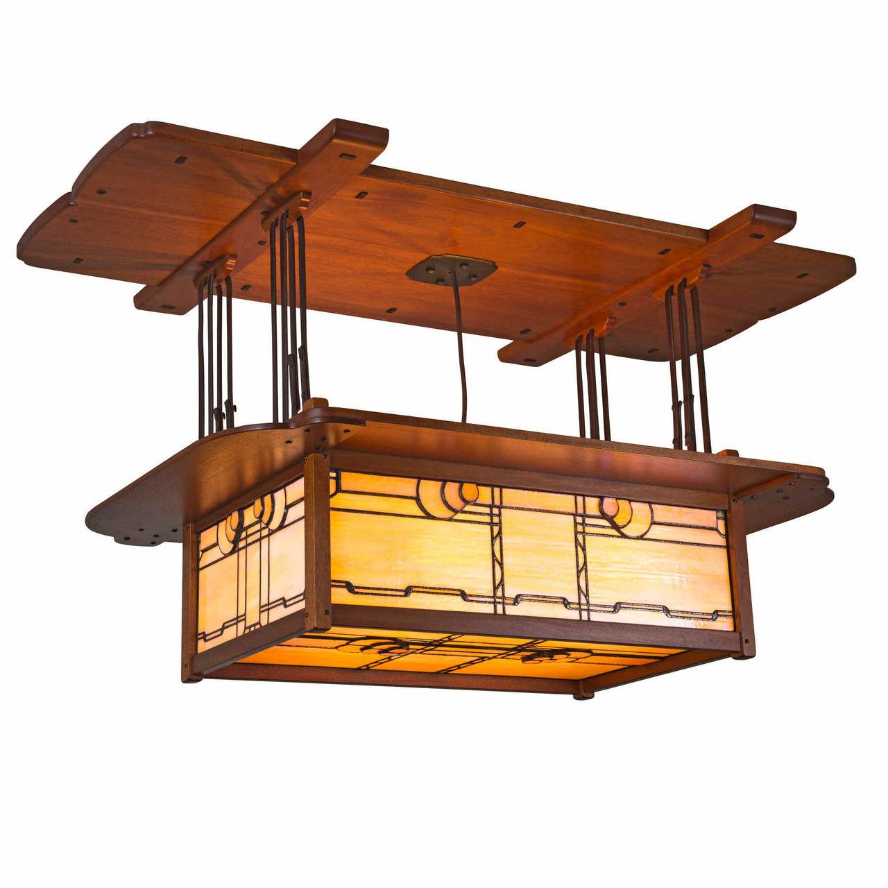 ☆激レア☆【John Gallagher】インテリア Greene & Greene Reproduction Chandelier | Gamble House