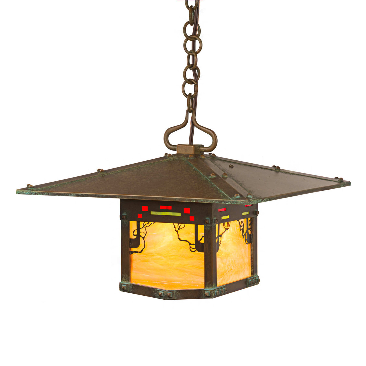 Greene & Greene Reproduction Chain Pendant | Blacker House