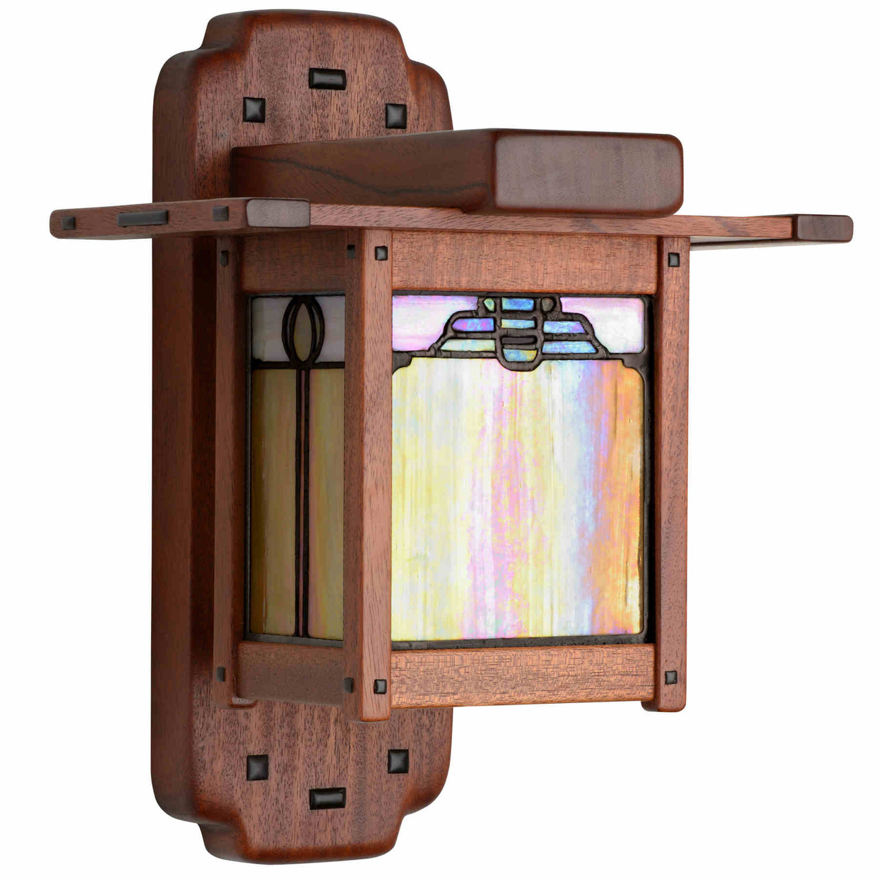 Greene & Greene Reproduction Wood Sconce | Blacker House