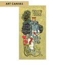  Art Nouveau style canvas print by Julie Leidel titled 