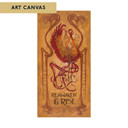  Art Nouveau style canvas print by Julie Leidel titled 
