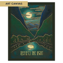  Arts & Crafts style canvas print by Julie Leidel titled 