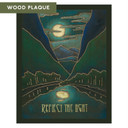  Arts & Crafts style wood plaque by Julie Leidel titled 