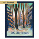  Arts & Crafts style canvas print by Julie Leidel titled 