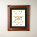  An inspirational art print that says 