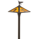 Pyramid Pathway Light with Hummingbird Filigree