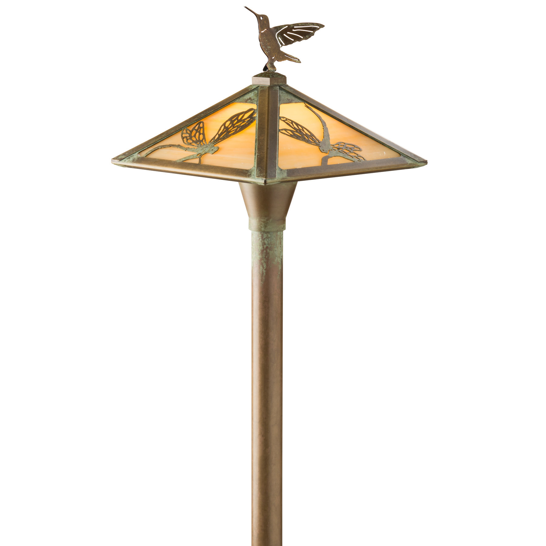 Pyramidal Pathway Light | Hummingbird Filigree