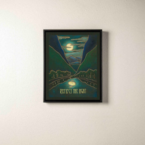  Arts & Crafts style canvas print by Julie Leidel titled 
