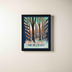  Arts & Crafts style canvas print by Julie Leidel titled 