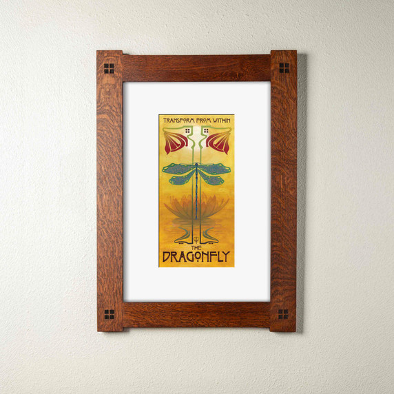Art Nouveau style print by Julie Leidel titled   Art Nouveau style print by Julie Leidel titled