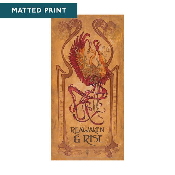 Art Nouveau style print by Julie Leidel titled 