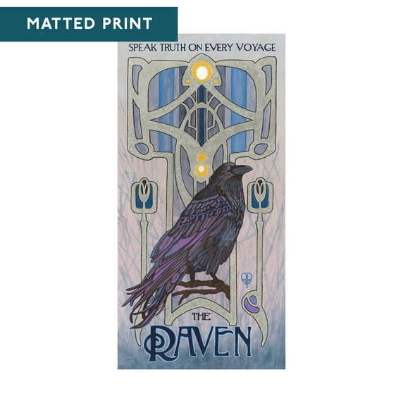  Art Nouveau style print by Julie Leidel titled 