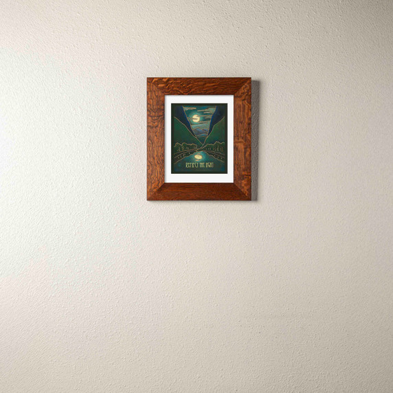  Arts & Crafts style print by Julie Leidel titled 