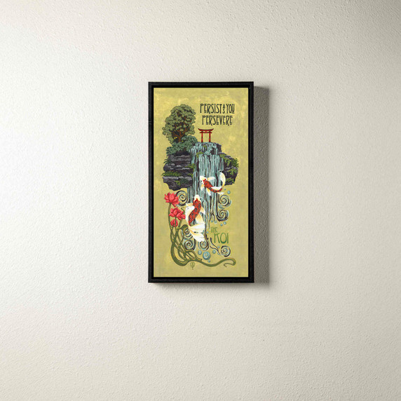  Art Nouveau style canvas print by Julie Leidel titled 