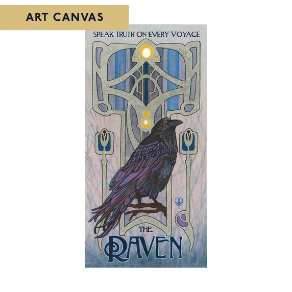  Art Nouveau style canvas print by Julie Leidel titled 